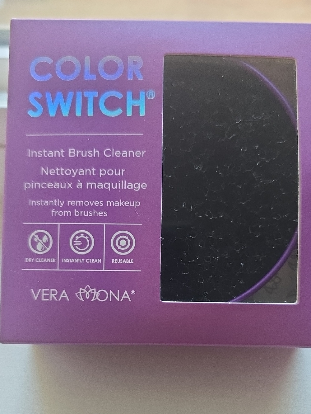 Color Switch Instant Brush Cleaner by Vera Mona - Purple